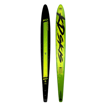 KD Krypton Blank Slalom Ski Green/Yellow