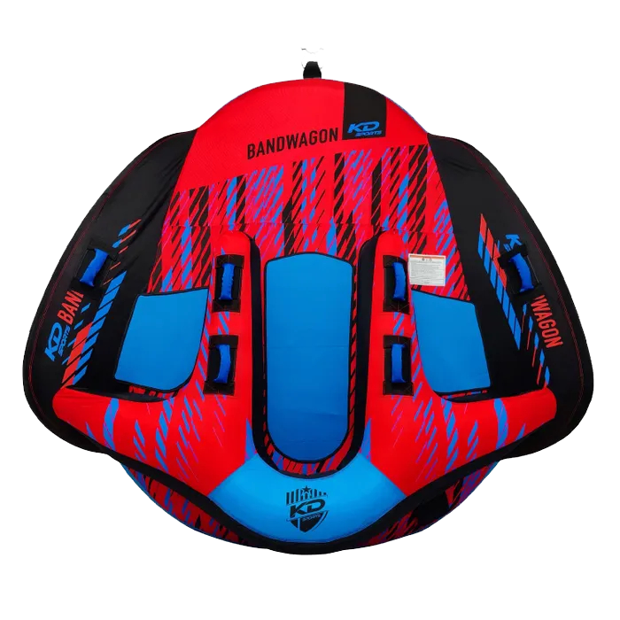KD Sports Bandwagon Water Ski Tube 3 Person